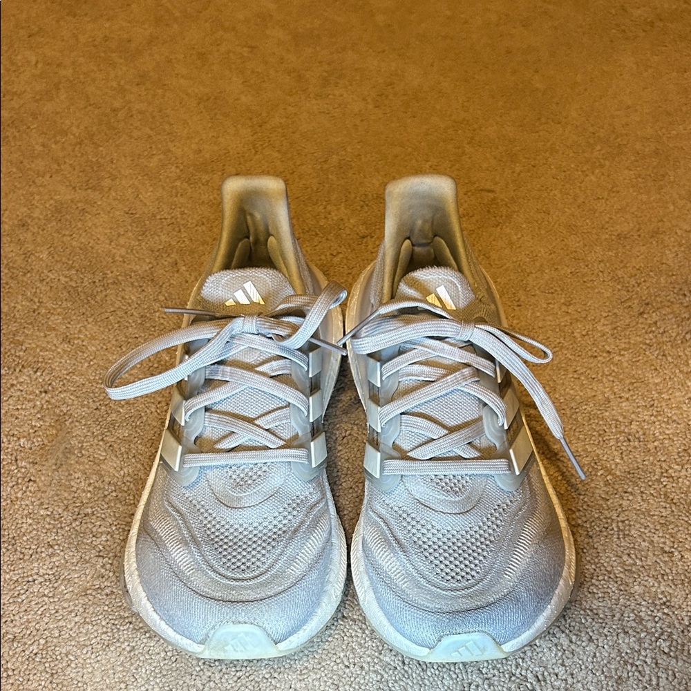 Adidas Light Gray Ultraboost Lightboosy shoes